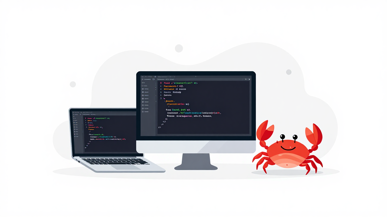 Rust 설치와 환경설정 체크리스트를 설명하는 대표 이미지