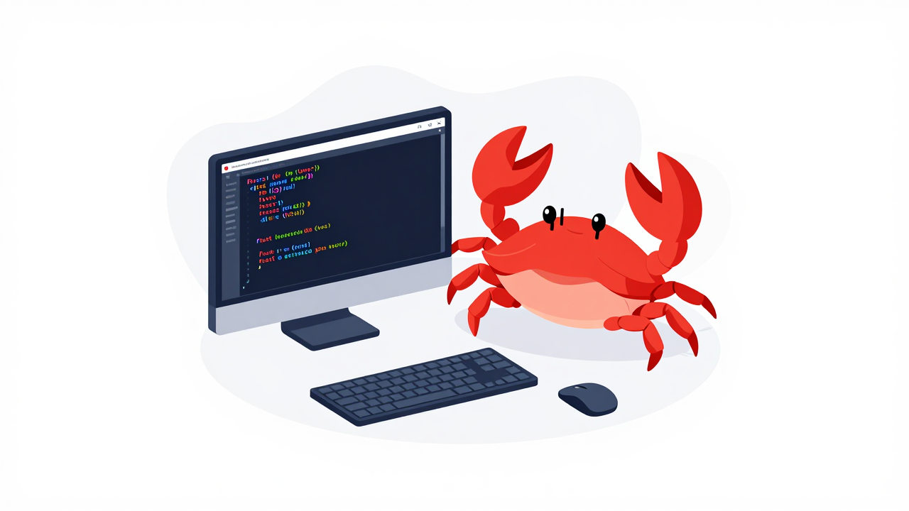 Rust 설치와 환경설정 동작 원리를 설명하는 대표 이미지