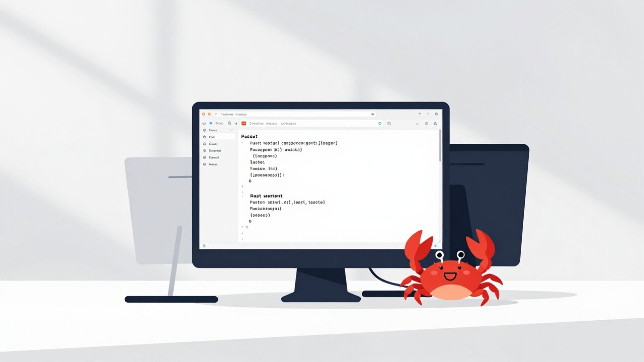 Rust Cargo 기초 가이드를 설명하는 대표 이미지