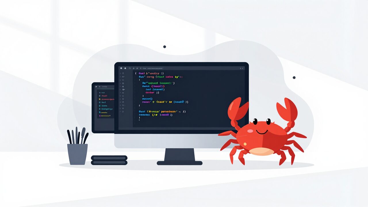 Rust Cargo 기초 베스트 프랙티스를 설명하는 대표 이미지