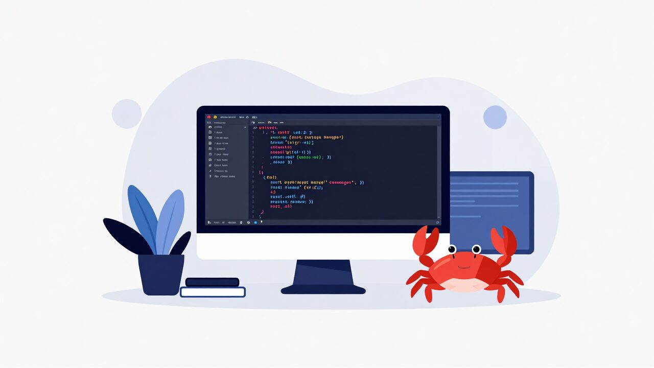 Rust Cargo 기초 실수를 설명하는 대표 이미지