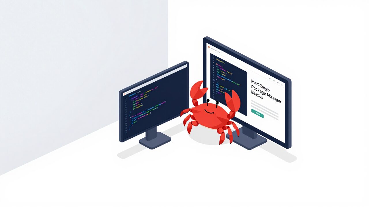 Rust Cargo 기초 빠른 시작를 설명하는 대표 이미지